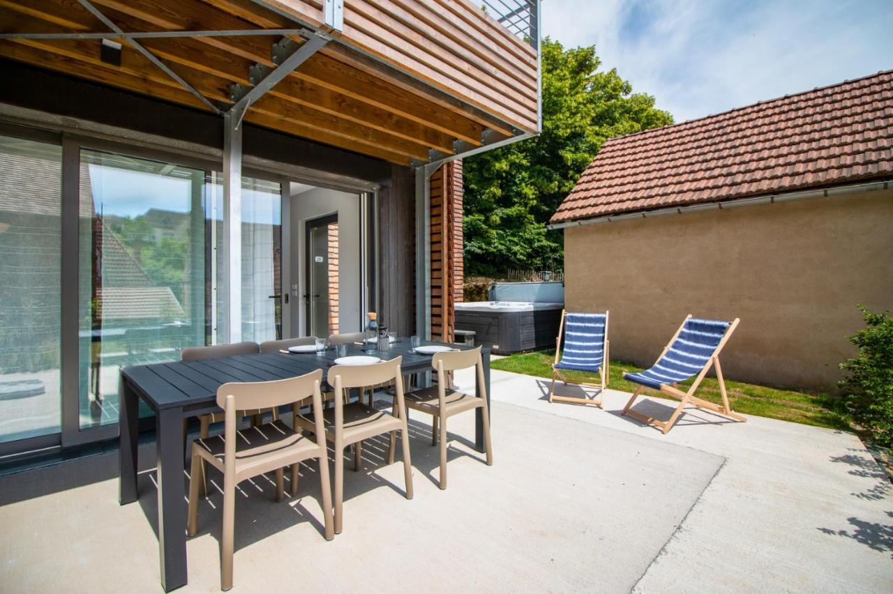 Ferienwohnung Bella, Jacuzzi Partage & Parking Avec Borne De Recharge Voiture Electrique Sarlat Exterior foto